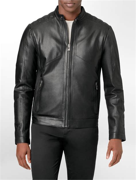 calvin klein leather jackets online india